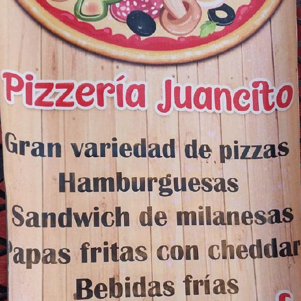 Juancito- Pastelería y pizzeria.