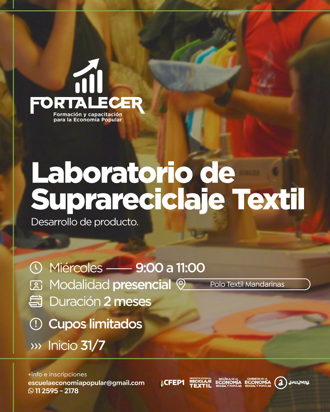 💡FORTALECER 2024: Formación y capacitación para la economía popular💡