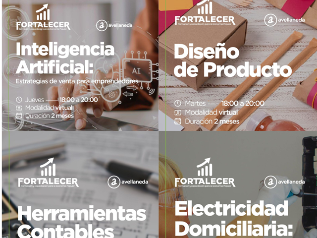 📝INSCRIPCIONES ABIERTAS A NUEVOS CURSOS DEL PROGRAMA FORTALECER