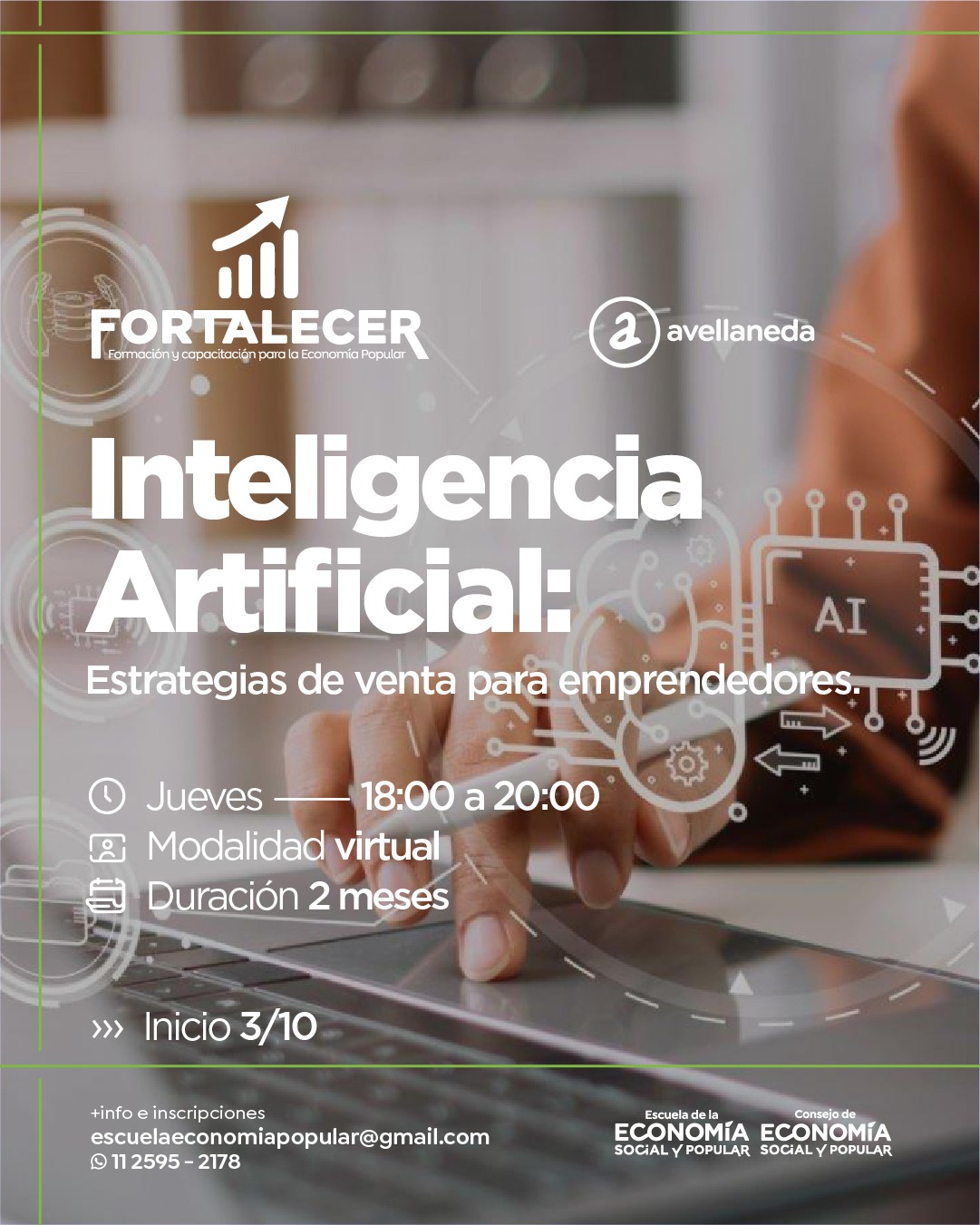 📝INSCRIPCIONES ABIERTAS A NUEVOS CURSOS DEL PROGRAMA FORTALECER