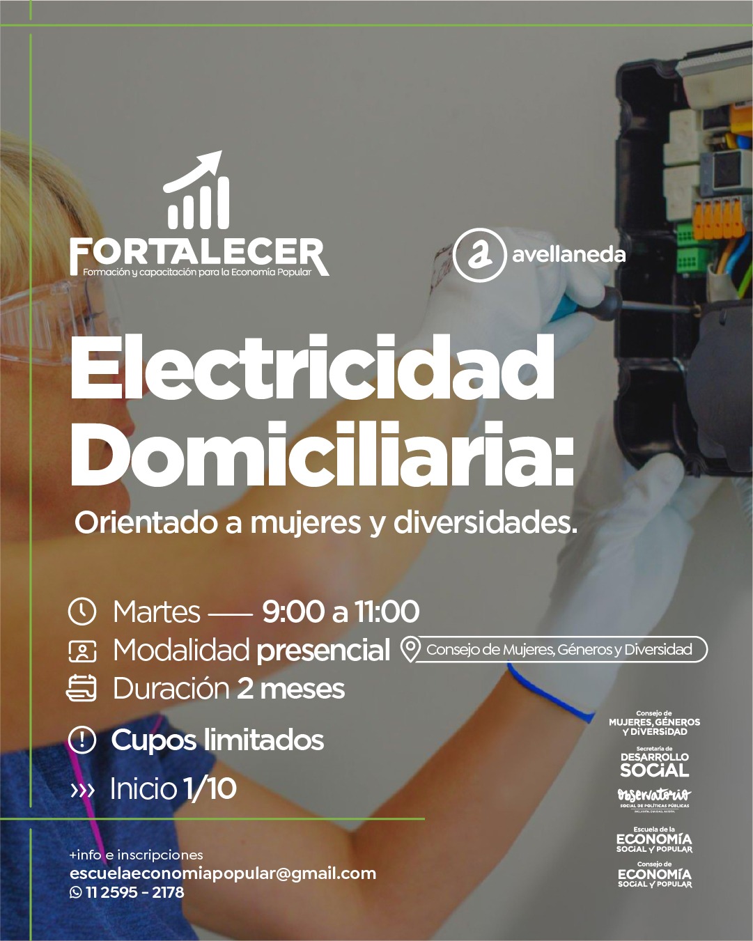 📝INSCRIPCIONES ABIERTAS A NUEVOS CURSOS DEL PROGRAMA FORTALECER