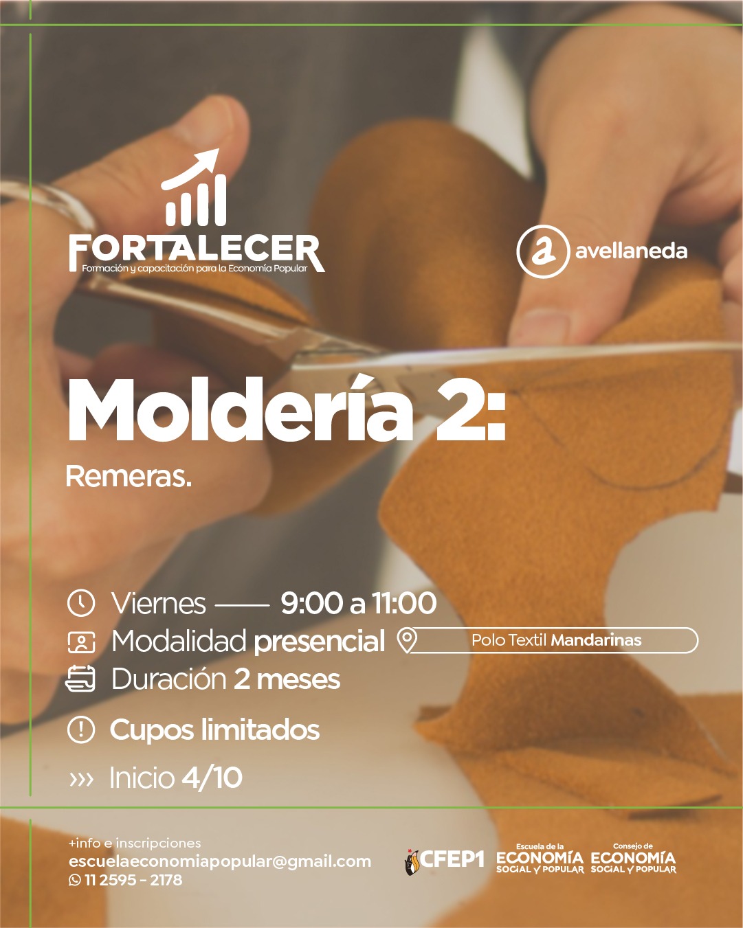 📝INSCRIPCIONES ABIERTAS A NUEVOS CURSOS DEL PROGRAMA FORTALECER