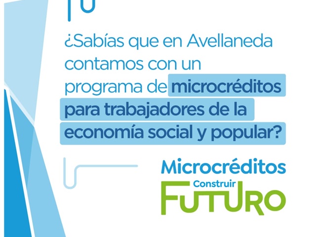 ✅En Avellaneda seguimos otorgando Microcréditos para fortalecer el trabajo local!