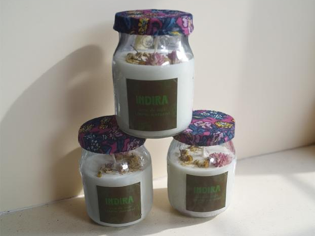 Indira velas aromaticas