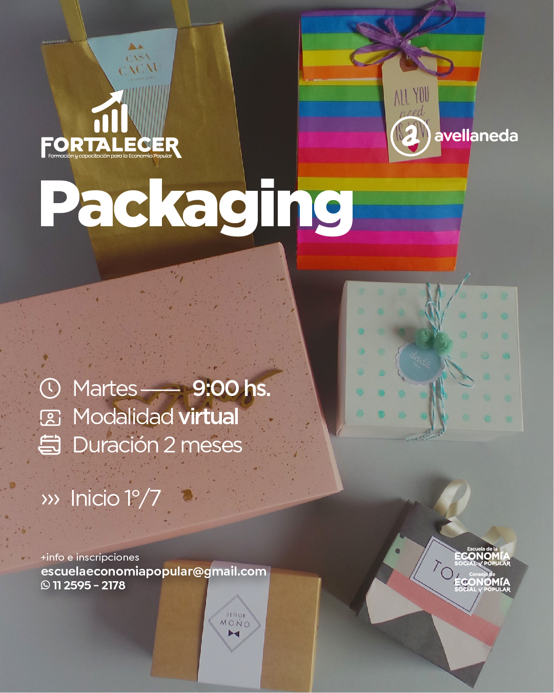 📚FORTALECER 2025: Formación y capacitación para la Economía Social y Popular INSCRIPCIONES ABIERTAS – CUPOS LIMITADOS