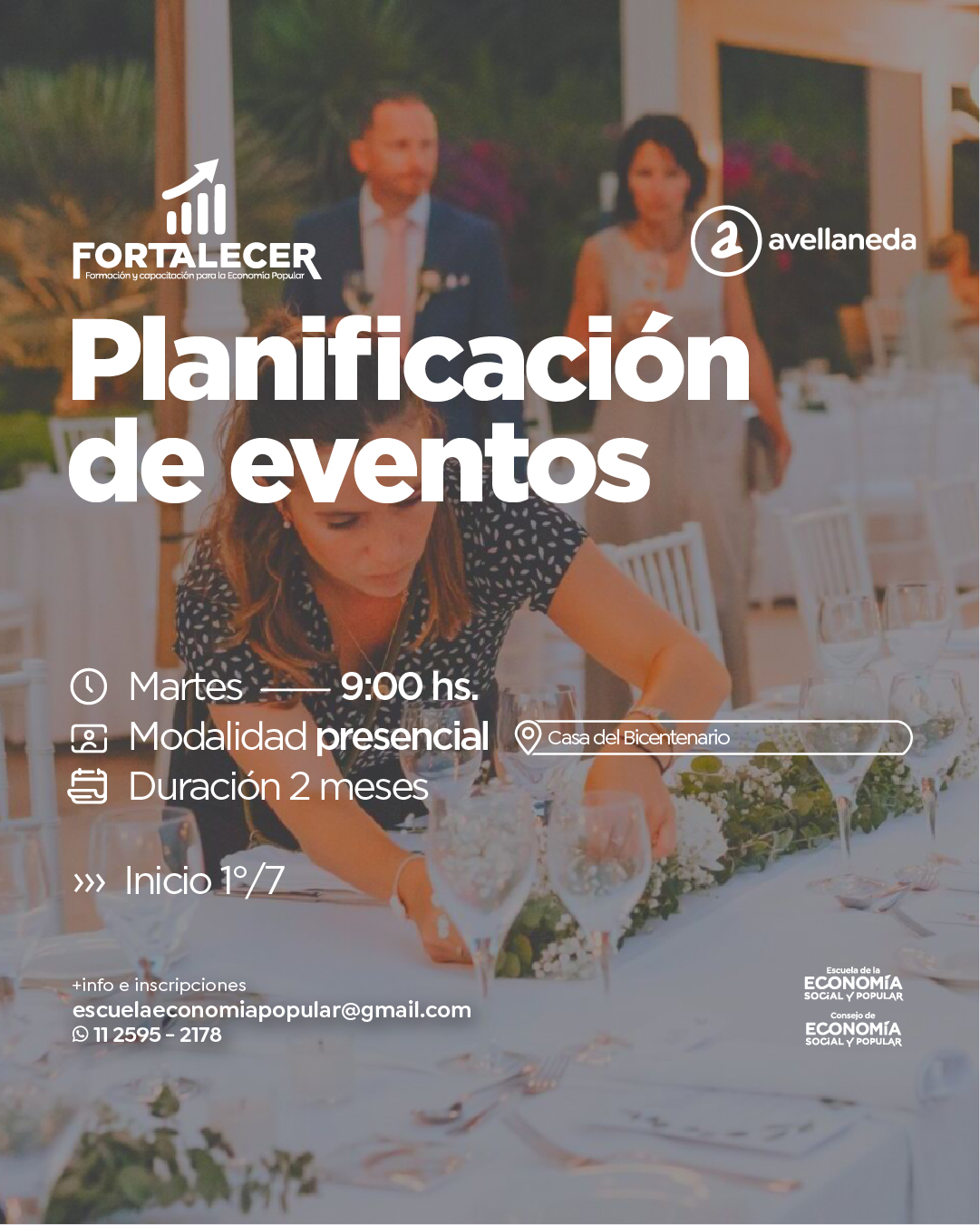 📚FORTALECER 2025: Formación y capacitación para la Economía Social y Popular INSCRIPCIONES ABIERTAS – CUPOS LIMITADOS