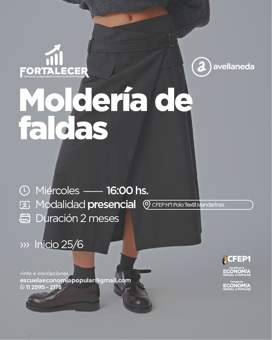 📚FORTALECER 2025: Formación y capacitación para la Economía Social y Popular INSCRIPCIONES ABIERTAS – CUPOS LIMITADOS