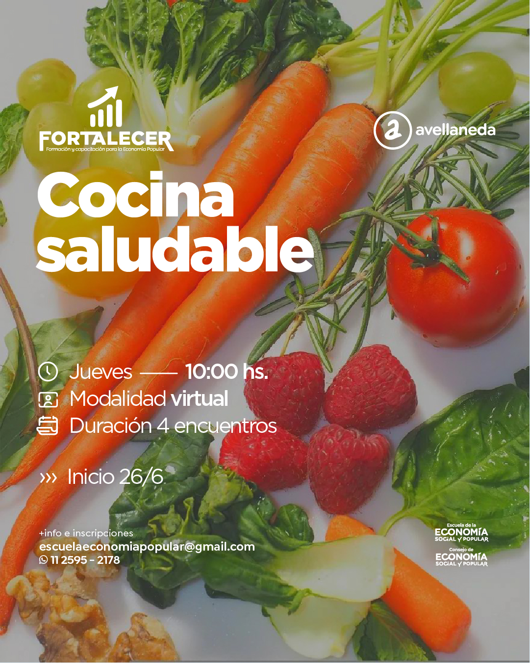 📚FORTALECER 2025: Formación y capacitación para la Economía Social y Popular INSCRIPCIONES ABIERTAS – CUPOS LIMITADOS
