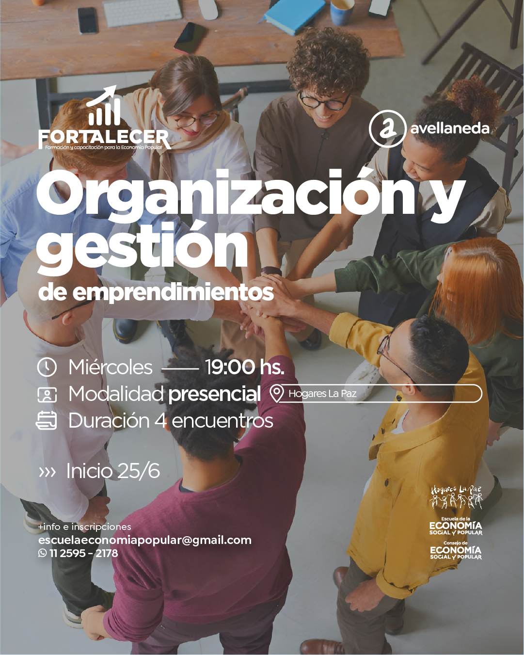📚FORTALECER 2025: Formación y capacitación para la Economía Social y Popular INSCRIPCIONES ABIERTAS – CUPOS LIMITADOS