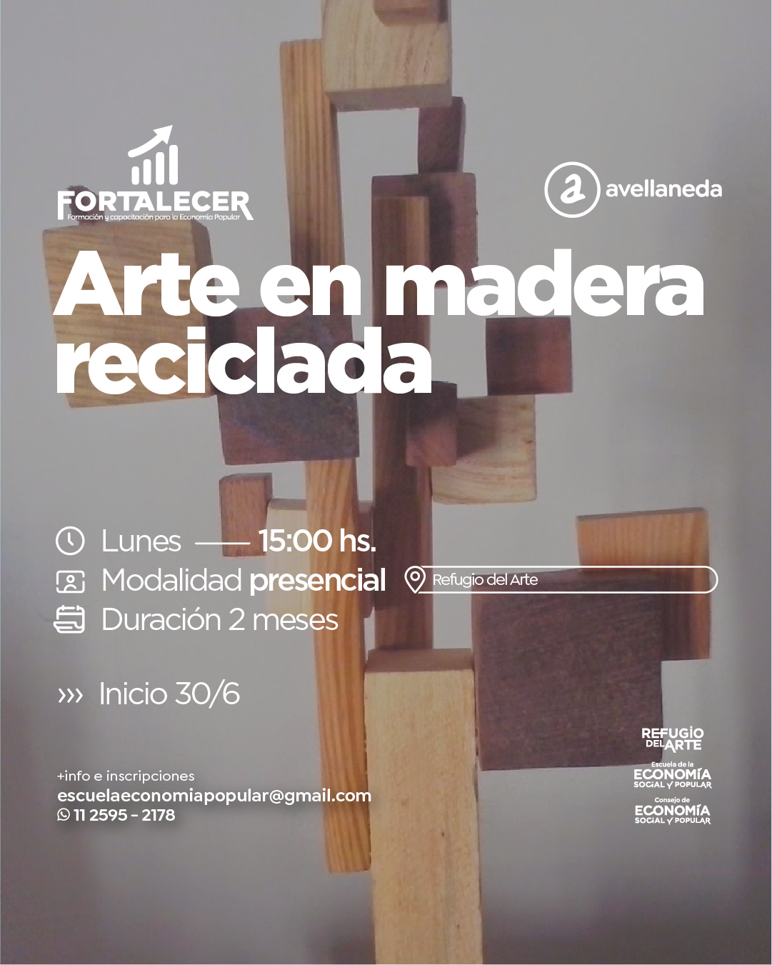 📚FORTALECER 2025: Formación y capacitación para la Economía Social y Popular INSCRIPCIONES ABIERTAS – CUPOS LIMITADOS