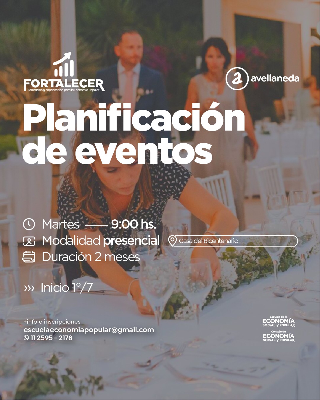 FORTALECER 2025: Formación y capacitación para la Economía Social y Popular. INSCRIPCIONES ABIERTAS – CUPOS LIMITADOS