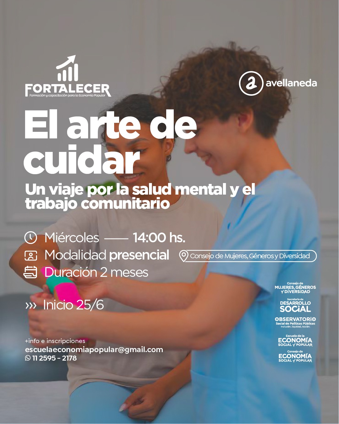 FORTALECER 2025: Formación y capacitación para la Economía Social y Popular. INSCRIPCIONES ABIERTAS – CUPOS LIMITADOS